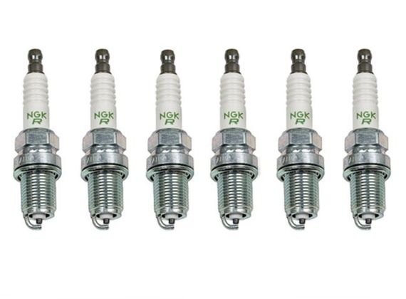 Ücretsiz ROVER 75 ATEŞLEME BUJİSİ LASER PLATİNUM TAKIMI Seti 2000 Motor V6 1999 ve Üstü Model 6 Adet NGK JAPON