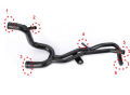 Ücretsiz Kargo CHERY TİGGO MOTOR DEVİRDAİM Su Pompa Giriş Borusu METAL 1600 Motor 6 ÇIKIŞLI 2 İnci Tip ORİJİNAL