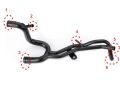 Ücretsiz Kargo CHERY ALİA MOTOR DEVİRDAİM Su Pompa Giriş Borusu METAL 1600 Motor 6 ÇIKIŞLI 2 İnci Tip ORİJİNAL