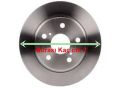 Ücretsiz Kargo SSANGYONG KYRON Jeep FREN DİSKİ ARKA TAKIMI Seti 2700 Motor 2005 ve Üstü Model 307mm 5 Bijon 2 Adet BLUEPRİNT AVRUPA