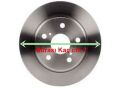 Ücretsiz Kargo SSANGYONG REXTON FREN DİSKİ ARKA TAKIMI Seti 2700 Motor 2005 den 2013 e Kadar Model 307mm 5 Bijon 2 Adet BLUEPRİNT AVRUPA