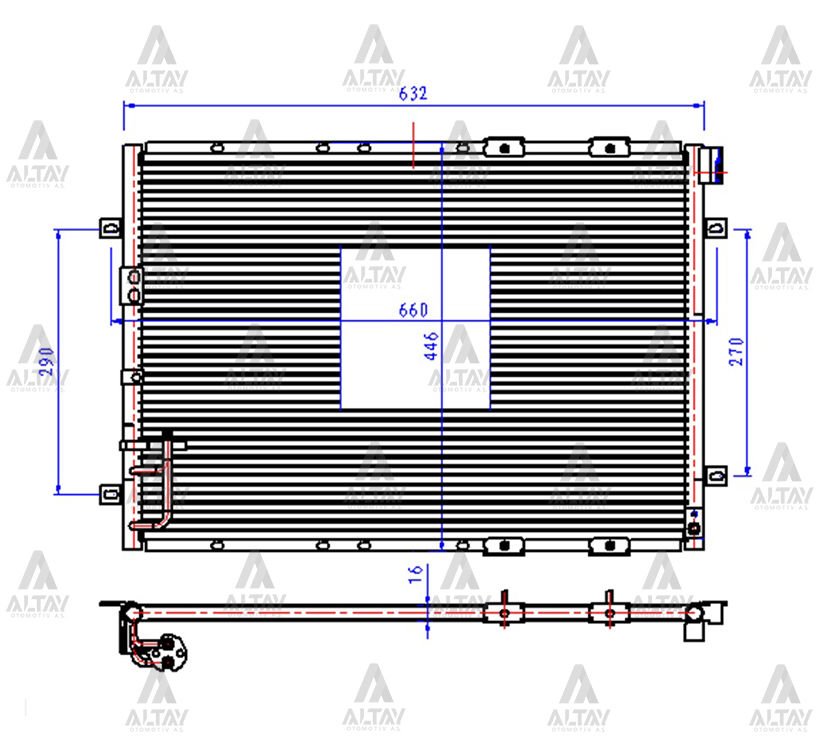 RADYATÖR KLİMA SORENTO 03-06