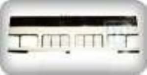 ISUZU NKR KAMYON ÖN PANJUR BEYAZ/SİYAH 1990/1997 MODEL İÇİN
