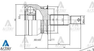 AKS KAFASI DIŞ CERATO 03= ABSLİ 27*60*24