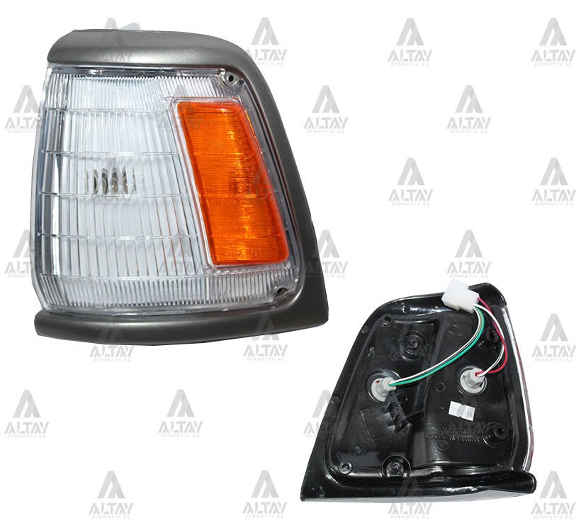 Ücretsiz Kargo TOYOTA HİLÜX LN85 ÖN SOL SİNYAL LAMBASI 2wd 2 Çeker 1989 den 1997 e Kadar Model Gümüş ORİJİNAL