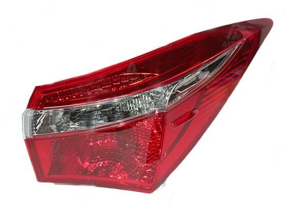 Ücretsiz Kargo TOYOTA COROLLA DIŞ SAĞ DUYSUZ STOP LAMBASI 2013 den 2015 e Kadar Model TAİWAN