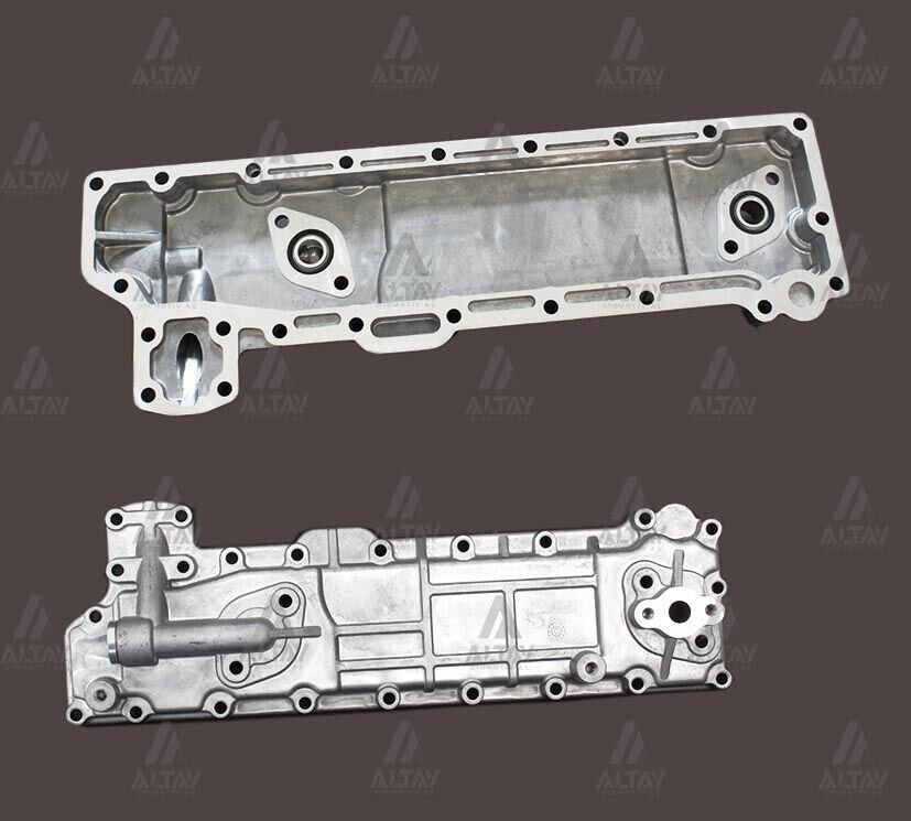 Ücretsiz Kargo ISUZU NPR59 ve NKR13 MOTOR YAĞ SOĞUTUCU KAPAĞI 4BC2 ve 4BD1 ORİJİNAL