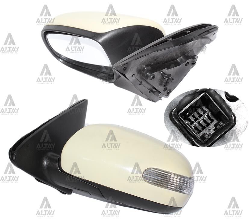 AYNA DIŞ DİKİZ CERATO 09-12 ELEKTRİKLİ SİNYALLİ SOL