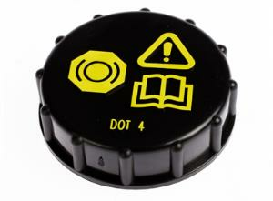 Ücretsiz Kargo TOYOTA COROLLA HatchBack FREN HİDROLİK DEPOSU Bidonu KAPAĞI 2001 den 2007 e Kadar Model ORİJİNAL