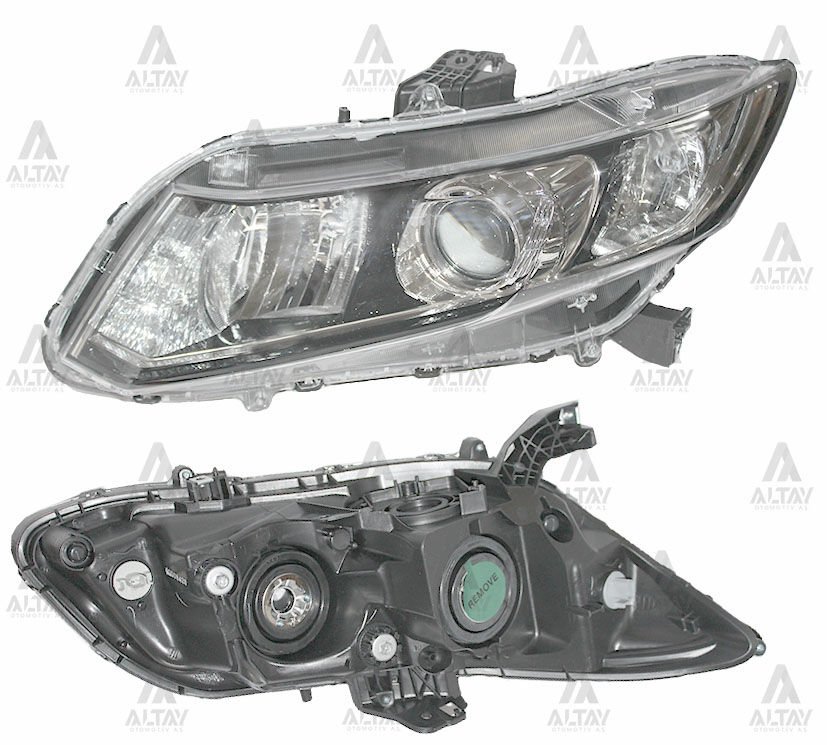 FAR CIVIC 12-16 SEDAN ELEKTRİKLİ SİYAH SOL