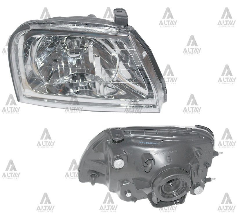 Ücretsiz Kargo MİTSUBİSHİ L200 PickUp ÖN SAĞ FAR 1999 dan 2005 e Kadar Model DEPO TAİWAN