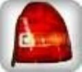 CİVİC HATCHBACK STOP LAMBASI SAĞ SARI/KIRMIZI (DİKEY TİP) (3KAPI) 1996/1998