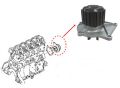 Ücretsiz Kargo TATA İNDİCA ve İNDİGO ve MARNİA MOTOR SU DEVİRDAİM POMPASI ORİJİNAL