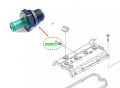Ücretsiz Kargo İNFİNİTİ FX35 ve FX45 PCV Pvc VALFİ Külbütör SUPAP Subap Subab Kapağı Supap Kapağı Havalandırma Valfi TAİWAN