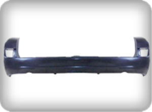 LAND CRUİSER ARKA TAMPON (SİS DELİKLİ) (2003-2009 MODEL)