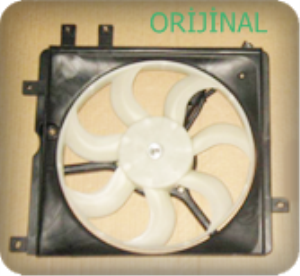 GEELY MK (FAMİLİA) MOTOR SU FANI DAVLUMBAZI İLE KOMPLE
