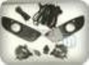 MITSUBISHI LANCER SİS LAMBASI SAĞ İLE SOL SET ( ROLE / DÜĞME / TESİSAT / ÇERÇEVE İLE BİRLİKTE) 2008 / 2011 MODEL İÇİN