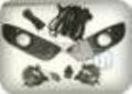 MITSUBISHI LANCER SİS LAMBASI SAĞ İLE SOL SET ( ROLE / DÜĞME / TESİSAT / ÇERÇEVE İLE BİRLİKTE) 2008 / 2011 MODEL İÇİN