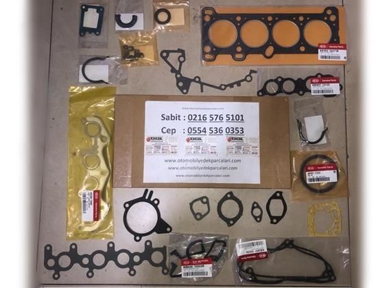 Ücretsiz Kargo KİA PRİDE MOTOR TAKIM CONTASI 1300 Motor 1998 den 2001 e Kadar Model ORİJİNAL