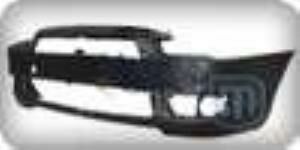 MITSUBISHI LANCER ÖN TAMPON SİYAH SİS/PANJUR DELİKLİ (KARLIK DELİKSİZ) 2008/2011 MODEL İÇİN
