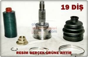 Ücretsiz Kargo KİA PRİDE DIŞ AKS KAFASI 19 Dişli 1990 ve Üstü Model TAİWAN