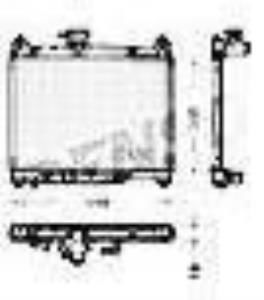YARİS MOTOR SU RADYATÖRÜ DİZEL (D4D) 2006 ÜZERİ