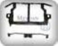 MITSUBISHI OUTLANDER 4X4 JEEP ÖN PANEL KOMPLE (2 PARÇA) 2004/2007 MODEL İÇİN