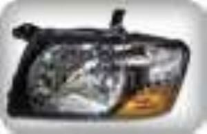 MITSUBISHI PAJERO 4X4 JEEP FAR LAMBASI SOL MANUEL SİYAH TİP SARI/BEYAZ SİNYALLİ 2000/2003 MODEL İÇİN