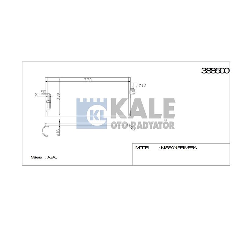 RADYATÖR KLİMA PRIMERA  97-01