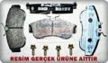 NİSSAN PRİMERA ÖN FREN BALATA SETİ (Disk için) 1.6 Motor 1996/1999 ARASI