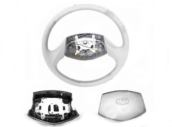 Ücretsiz Kargo HYUNDAİ ACCENT DİREKSİYON SİMİDİ ve KORNA GÖBEĞİ 2000 den 2002 e Kadar Model MOBİS ORİJİNAL