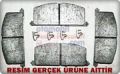 COROLLA ÖN FREN BALATA SETİ (Disk için) Karbüratörlü 1.3-1.6 1988/1997