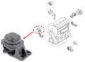 Ücretsiz Kargo KİA CARNİVAL SAĞ MOTOR TAKOZU Kulağı 2900 Motor Dizel Manuel Vites 2002 den 2005 e Kadar Model TAİWAN