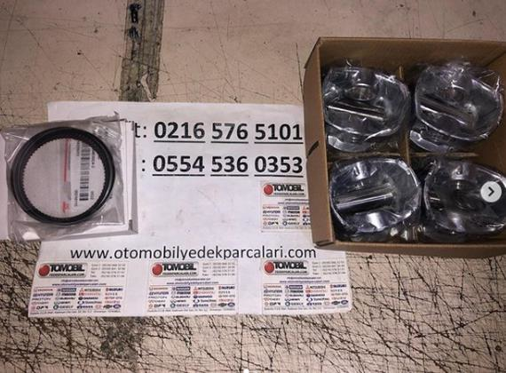 Ücretsiz Kargo CHERY TİGGO MOTOR 050 Ölçü PİSTON ve SEGMAN TAKIMI Seti 1600 Motor ORİJİNAL